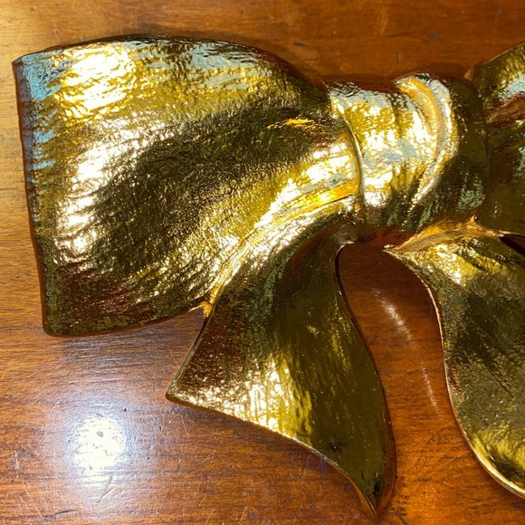 Christopher Ross 24 KT Gold Bow Belt 1983 - Picture 4 of 16